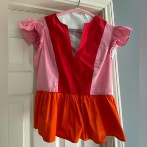 TCEC Red and Pink Blouse